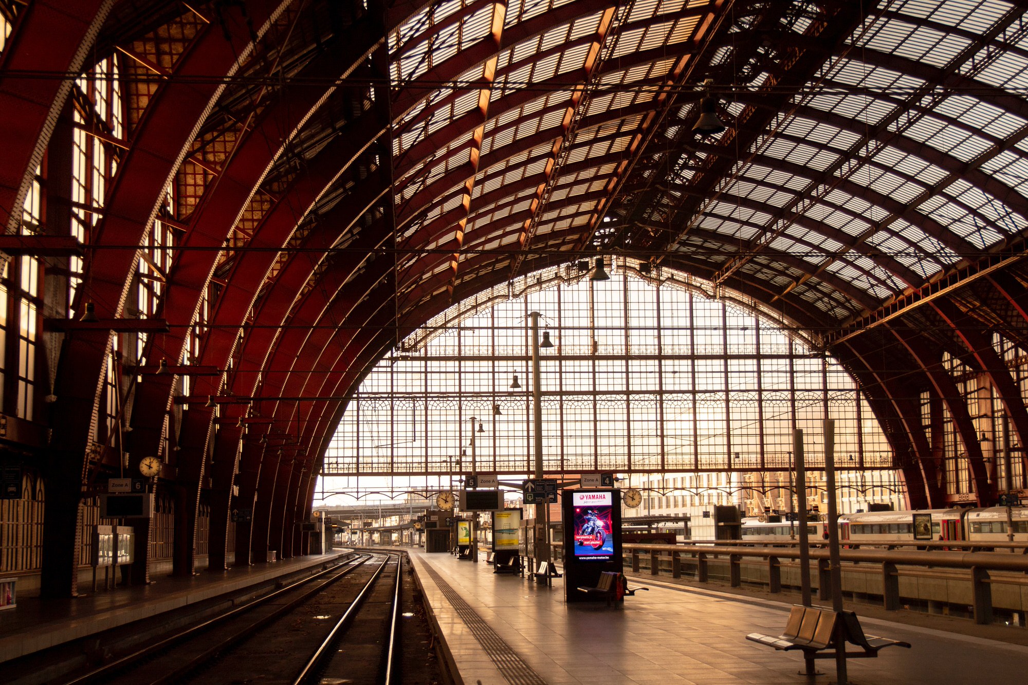 La gare centrale à Anvers