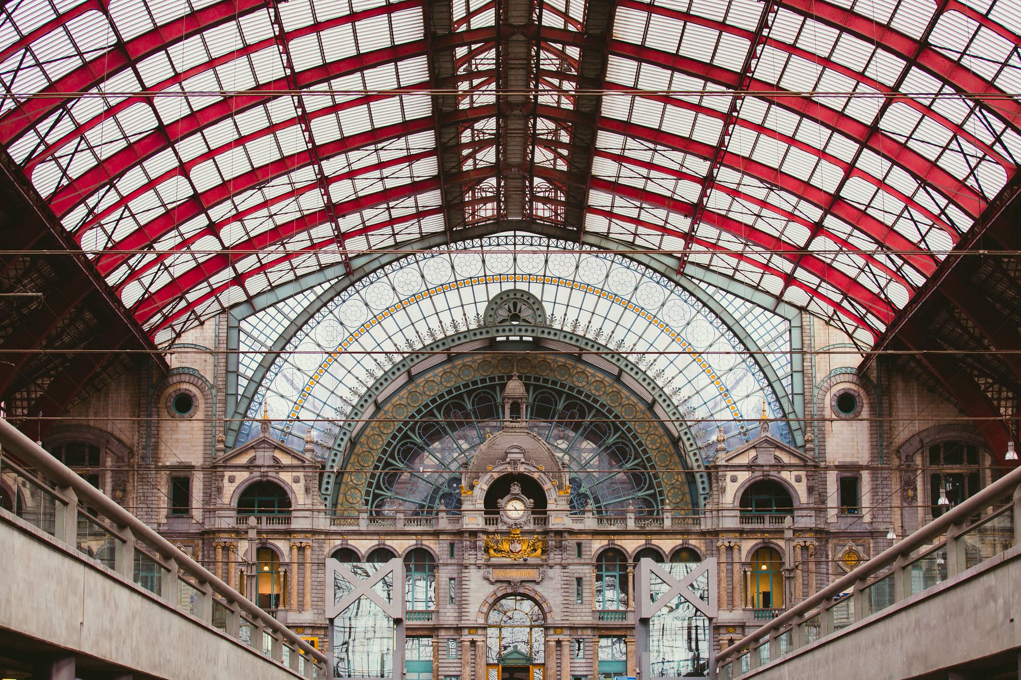 La gare centrale à Anvers