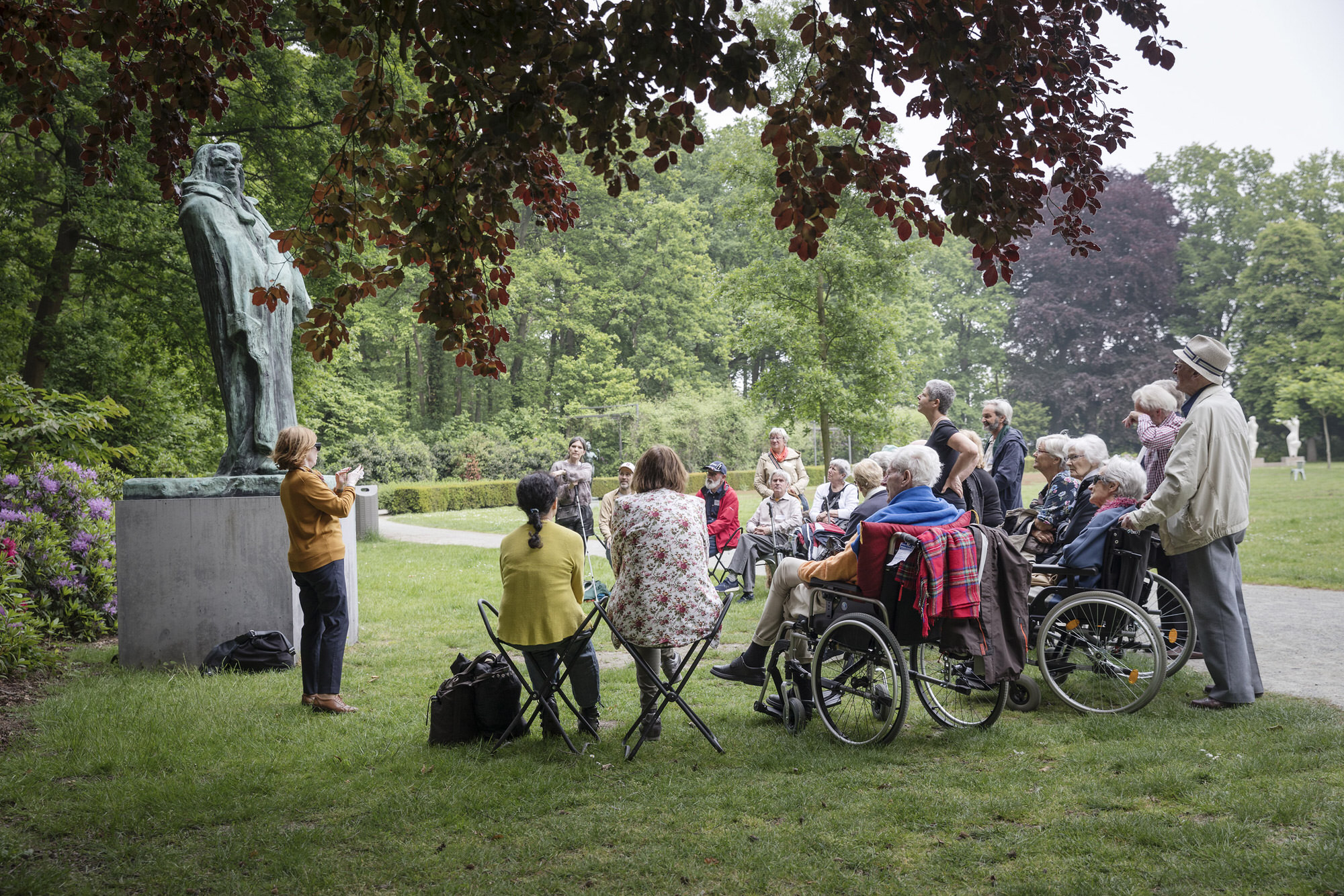 Meet me @ Middelheimmuseum – mensen met dementie uit woonzorgcentra