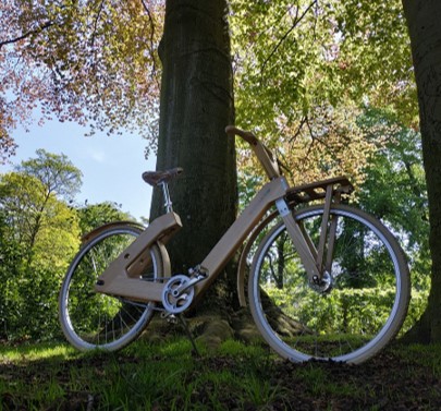 Antwerp Eco tour op houten fietsen