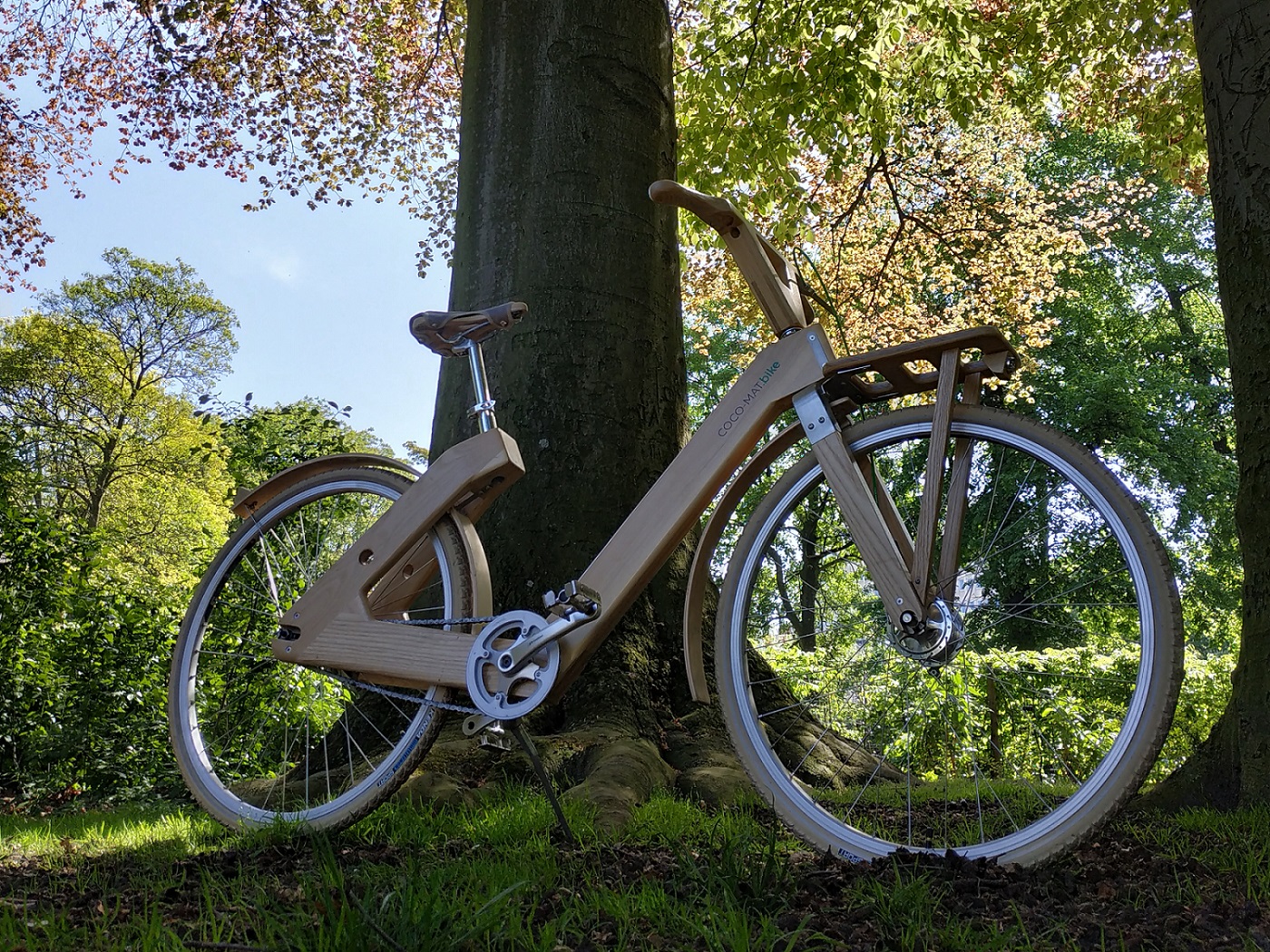 Antwerpen Eco-Tour auf Holzfahrrädern