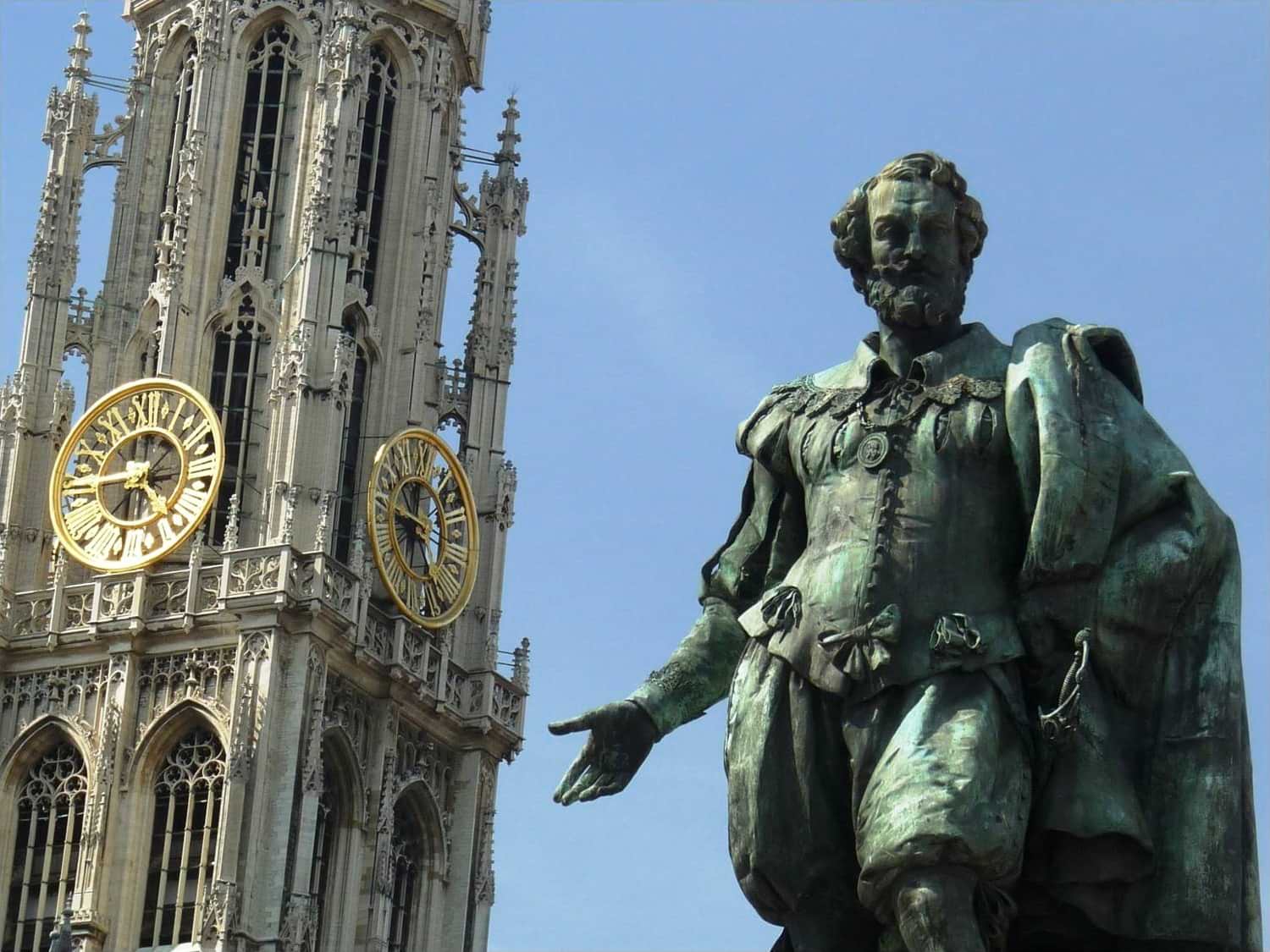 Antwerpen und seine Kathedrale heißen Sie wilkommen