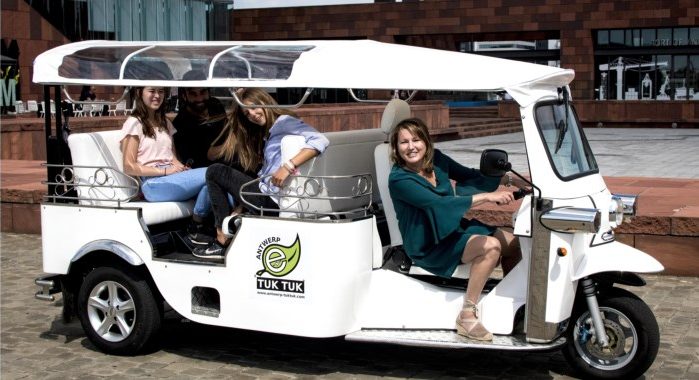 Tuktuk tour: Antwerpen Deluxe