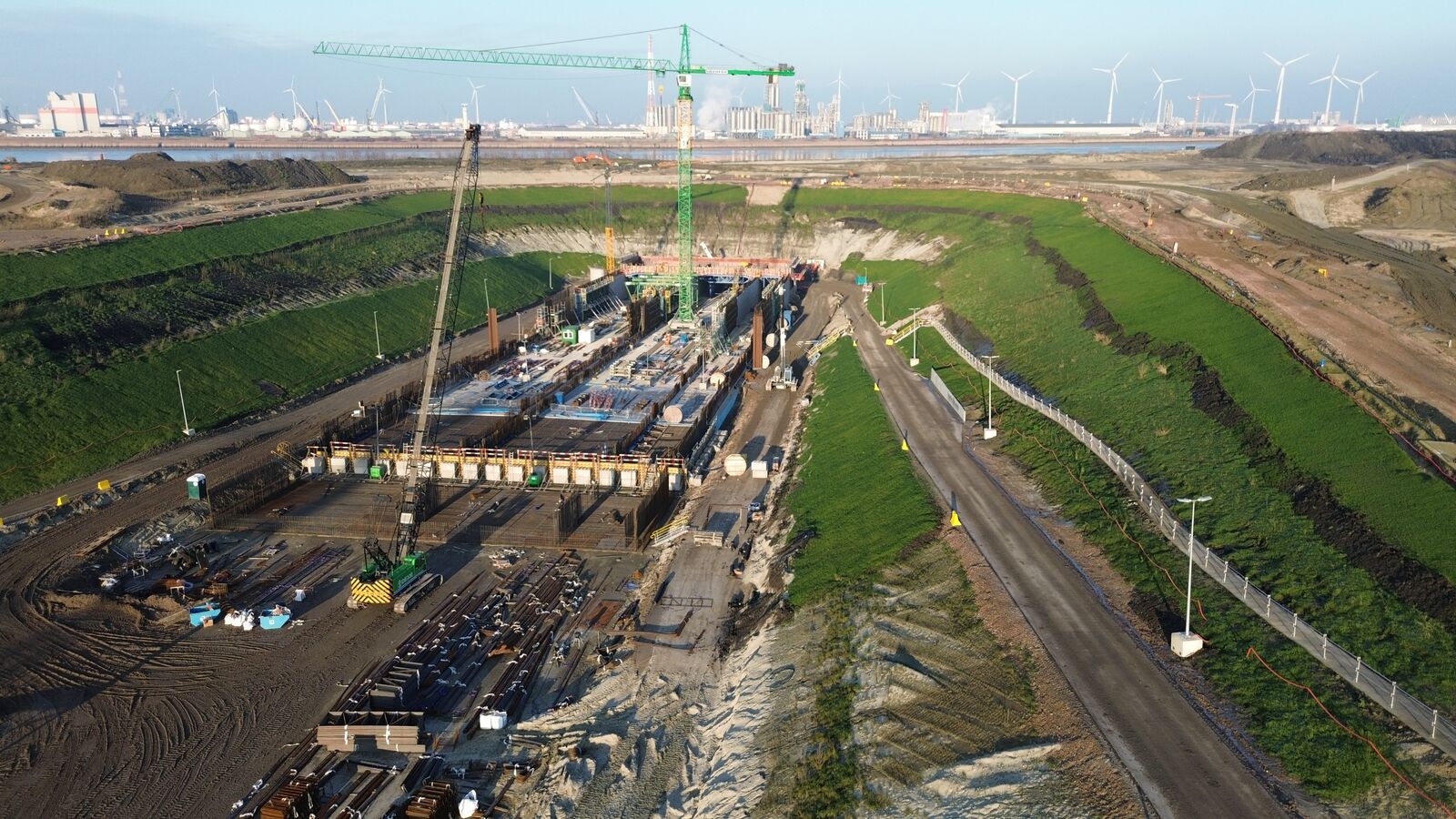 Baustellenbesuch Scheldetunnel Linkeroever – Oosterweel-Verbindung